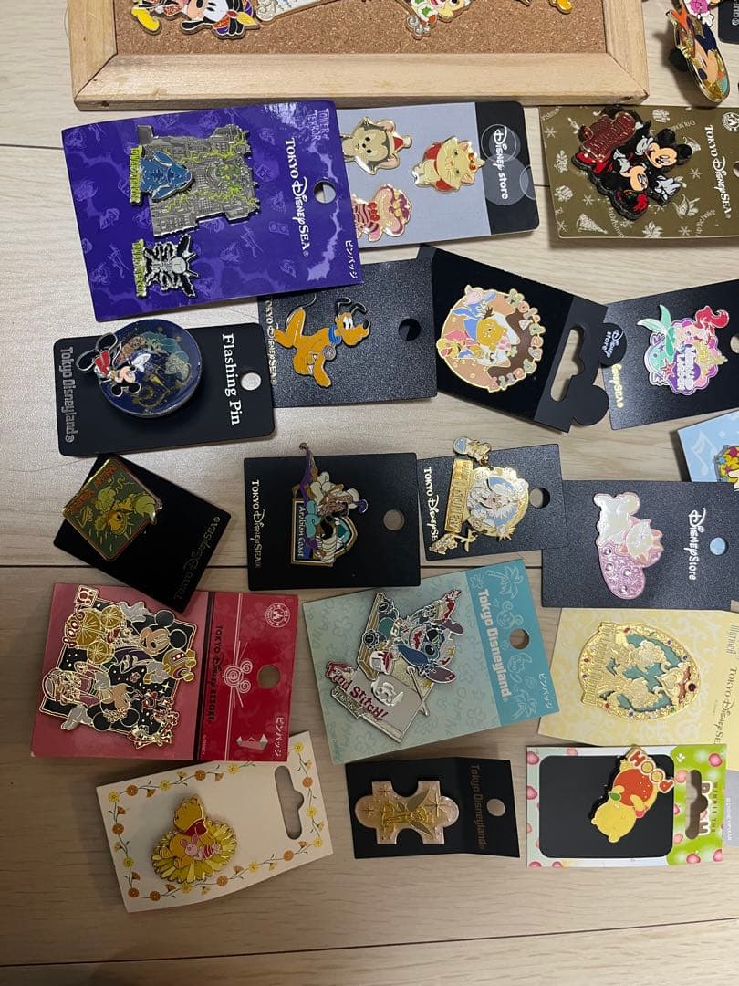 Disneyディズニーピンバッジ　セット　まとめ売り　リゾート　ワールド　等