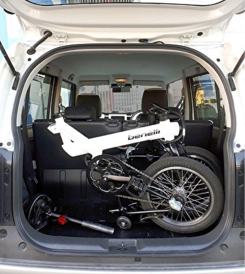 benelli 16型 折りたたみ電動アシスト自転車コズミックブルー内装3段変速