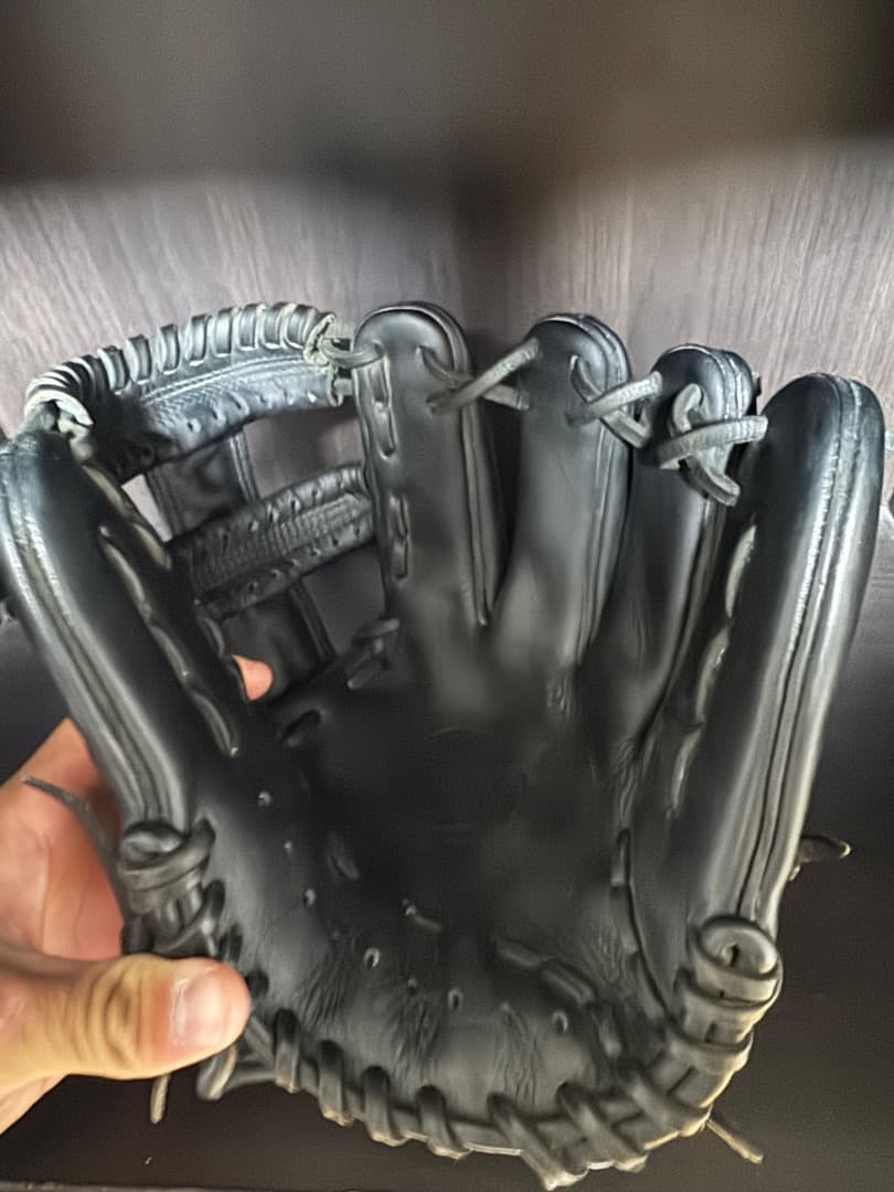 軟式用　久保田スラッガー　内野用　黒