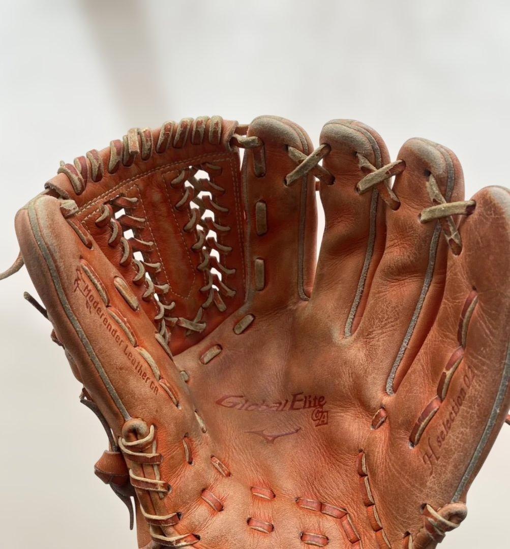 Mizuno Global Elite 硬式 オレンジ 1AJGL18000