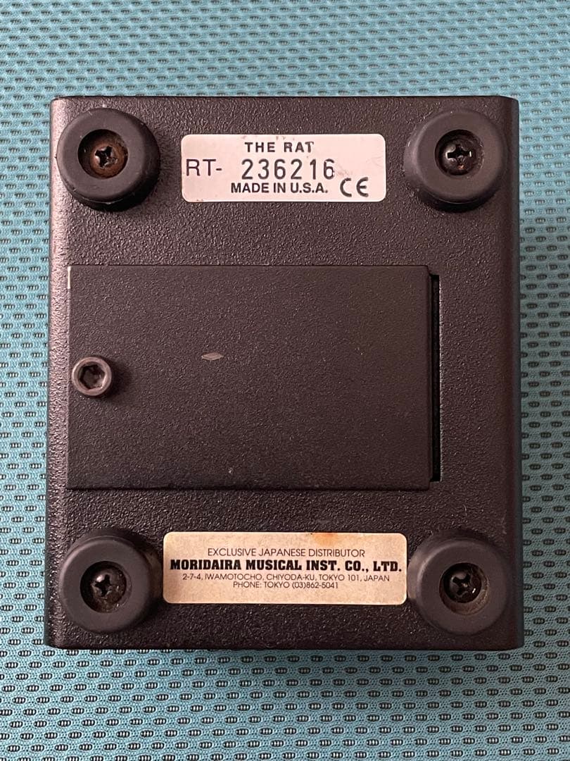 使用期間短く美品❗️Pro Co RAT USA製エフェクター 元箱付き