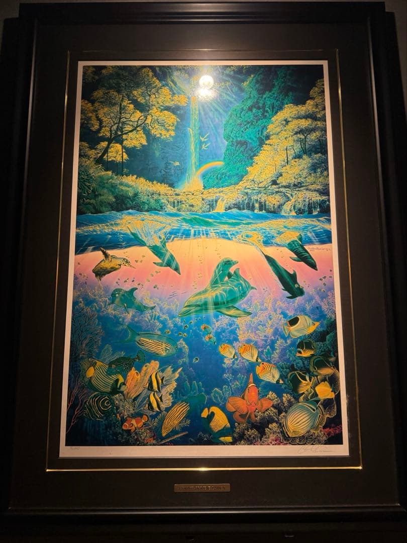 クリスチャン・ラッセンlithograph250限定証明書