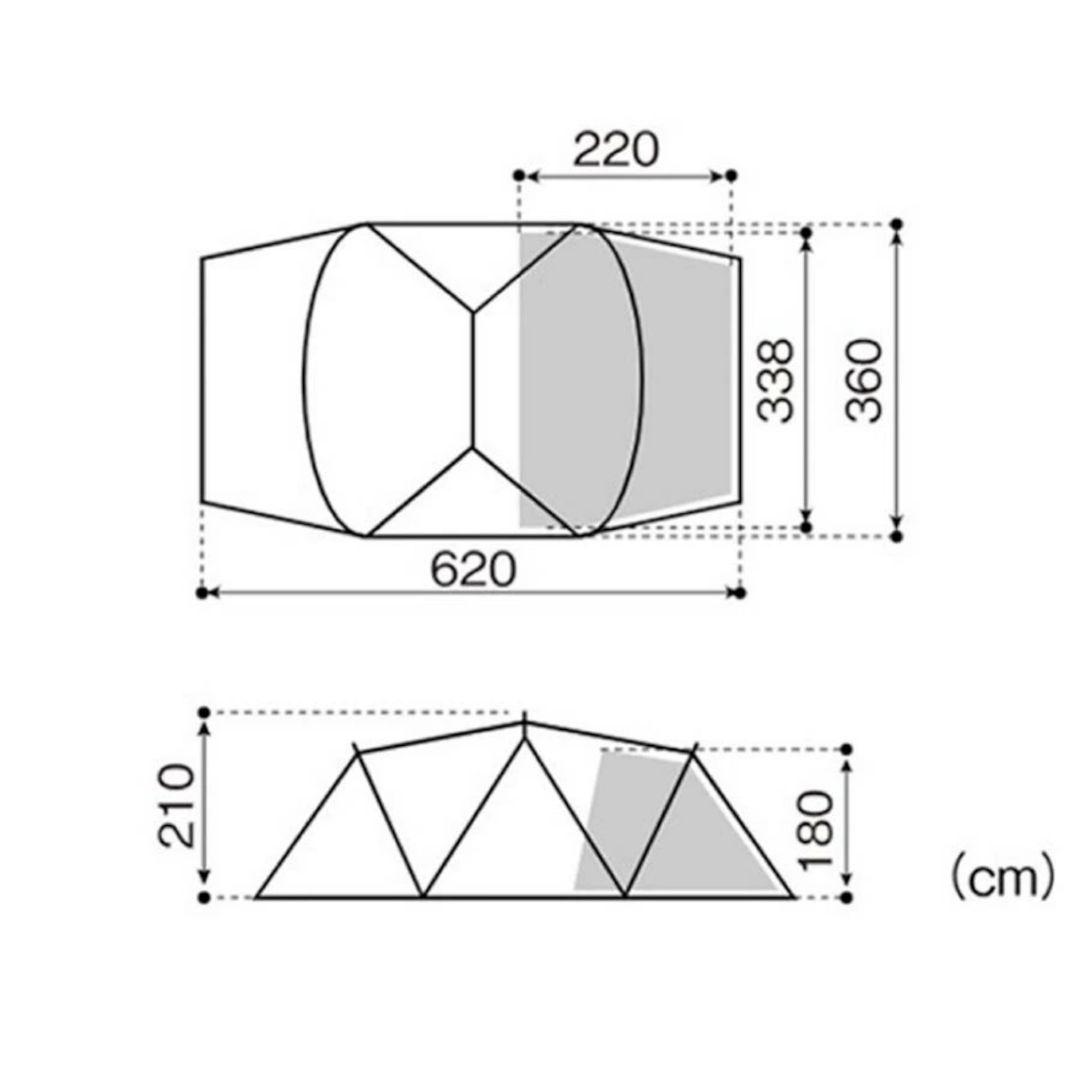 【新品未使用】 スノーピーク ランドネストシェルター