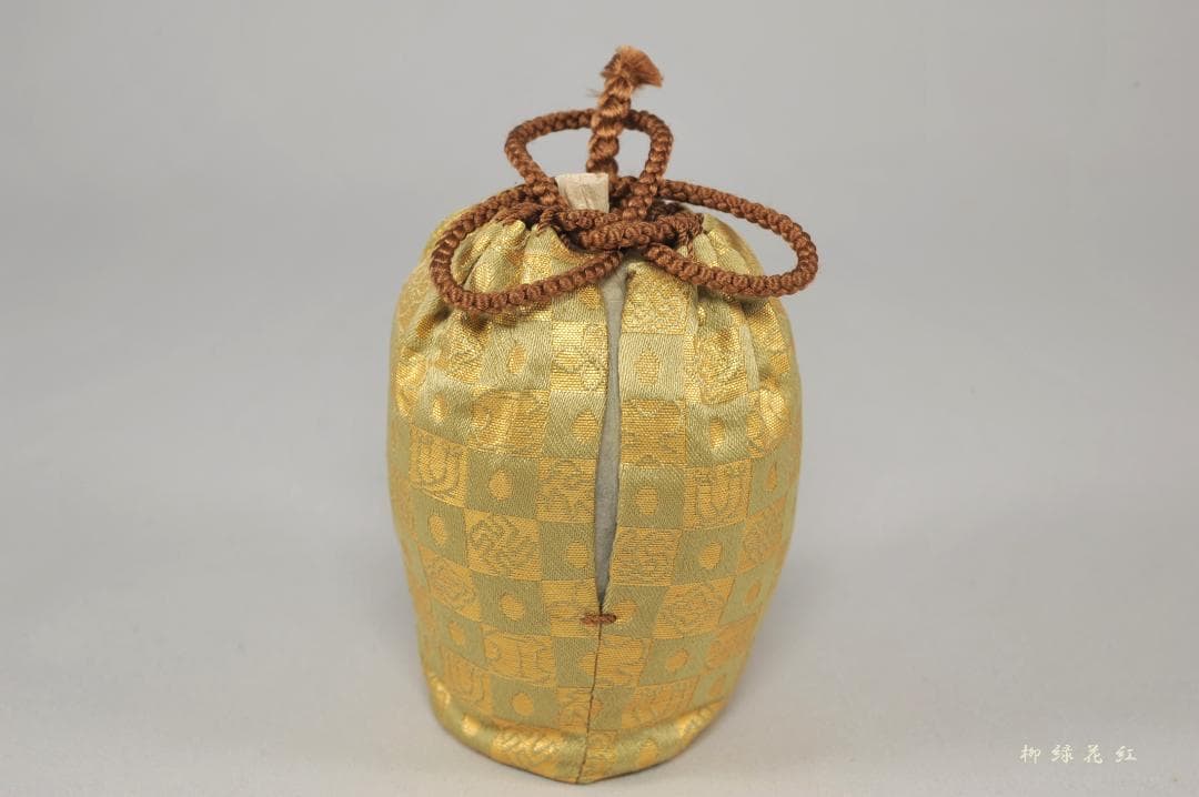 佐久間勝山 松古 肩衝 茶入 鵬雲斎書付 共箱 松古窯 松坂萬古 萬古焼 茶道具