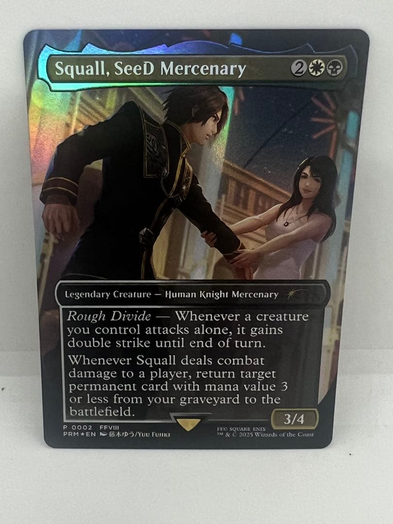 MTG SeeDの傭兵、スコール　プロモfoil 美品