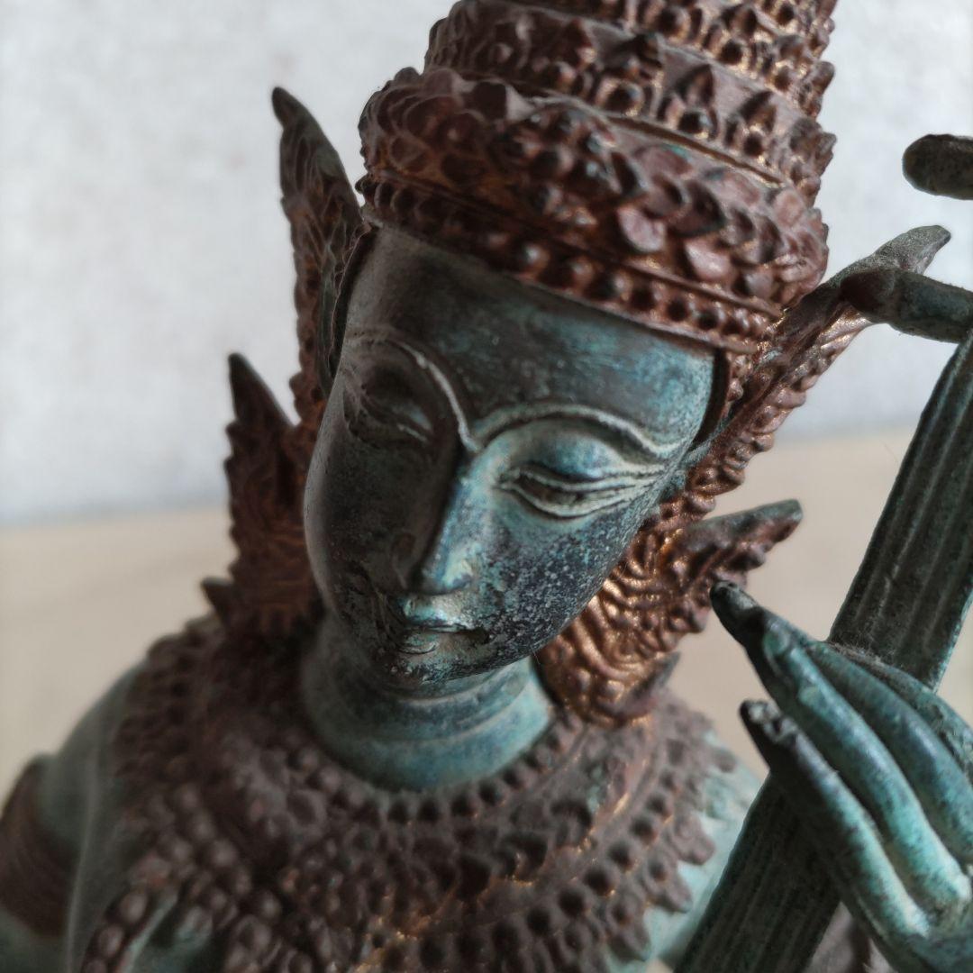 鋳銅製　チベット仏像