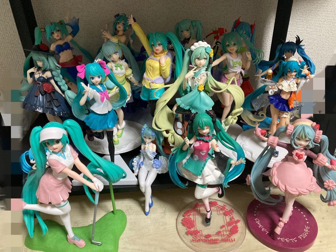 ち*こ様 【47体被りなし・消毒済み】初音ミク フィギュア