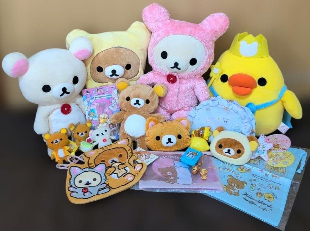 リラックマ・コリラックマ • キイロイトリぬいぐるみ まとめ売り