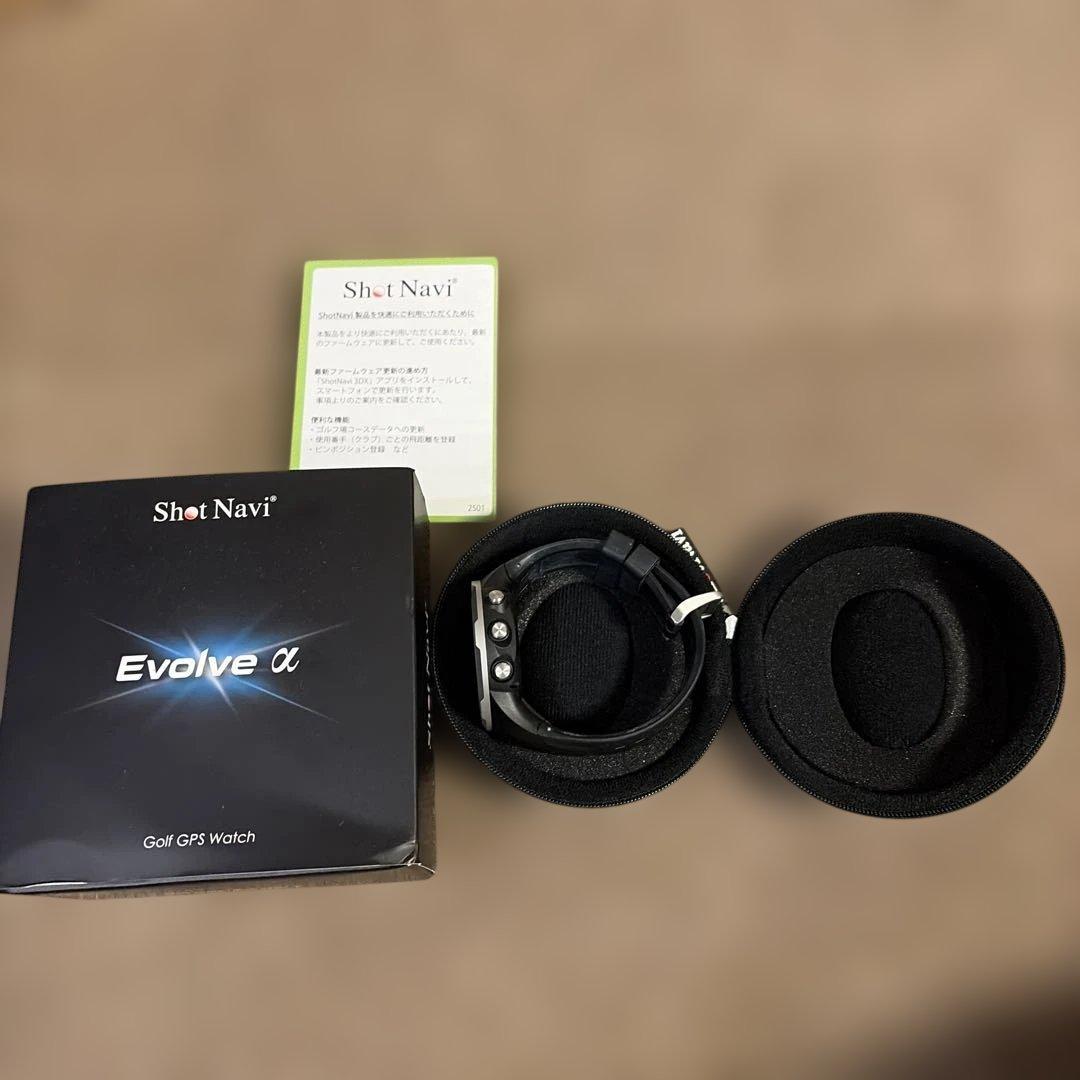 Shotnavi Evolve α ゴルフGPSウォッチ