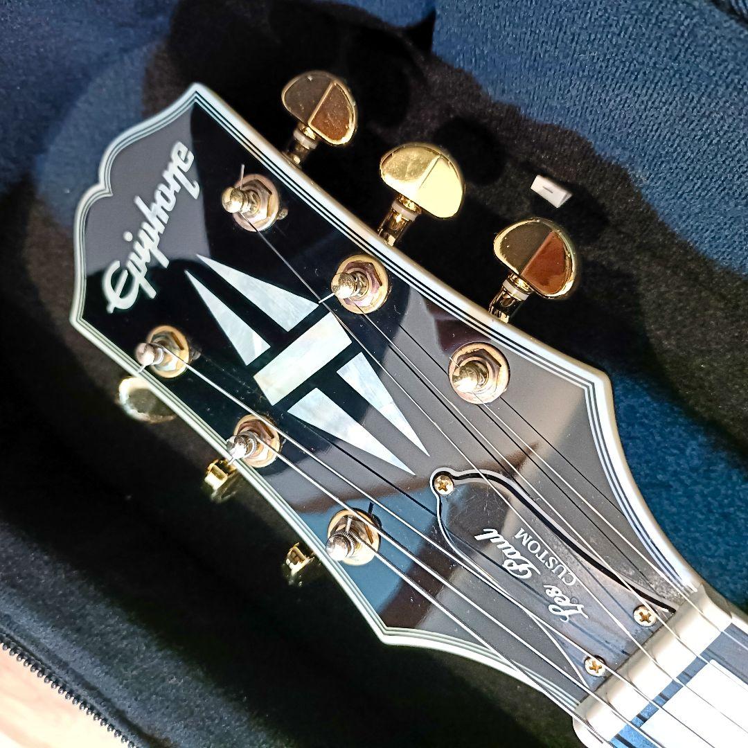 Epiphone Les Paul CUSTOM Ebony メンテ済