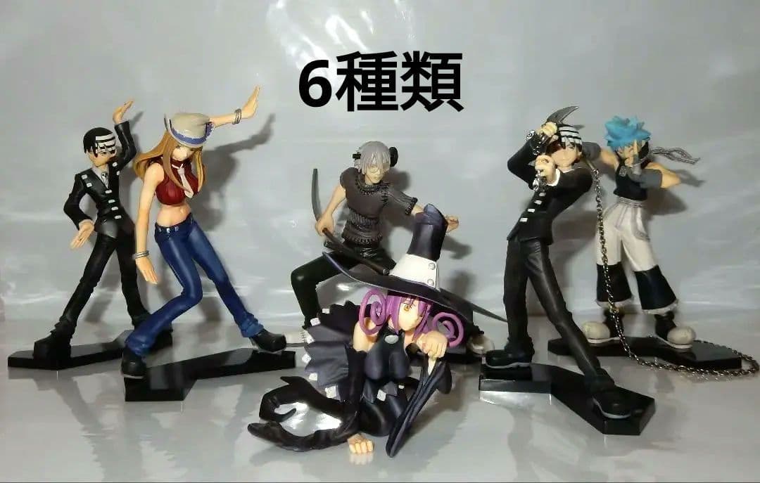 ソウルイーター トレーディングアーツ　フィギュア　6種類セット 訳あり