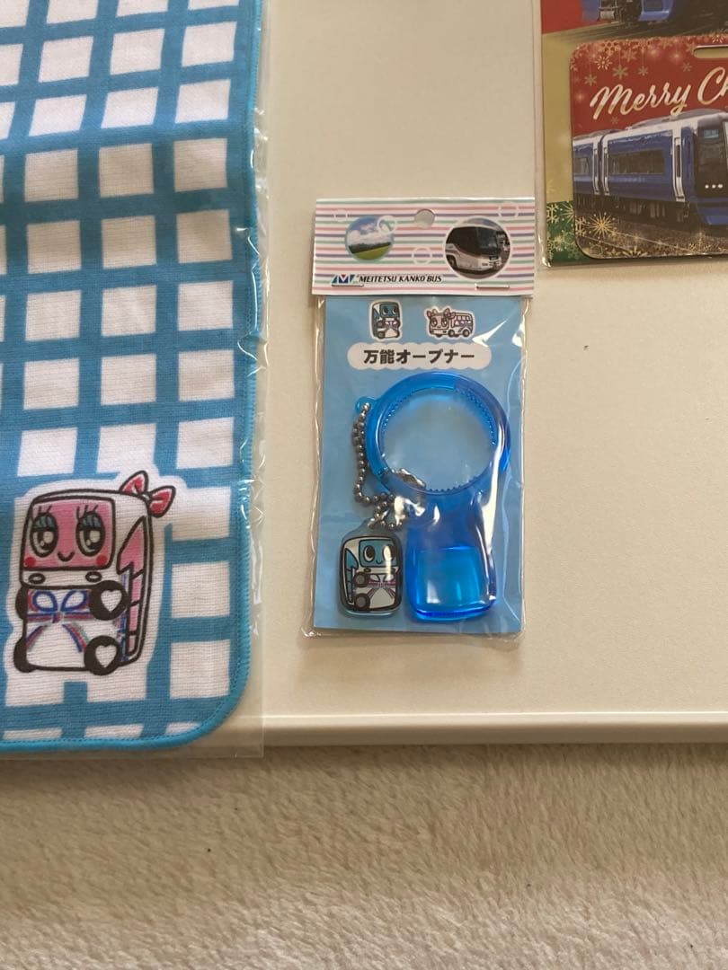 名鉄　クリスマストレインツアー　ブルーミュースカイ 限定品＆参加グッズ　11点