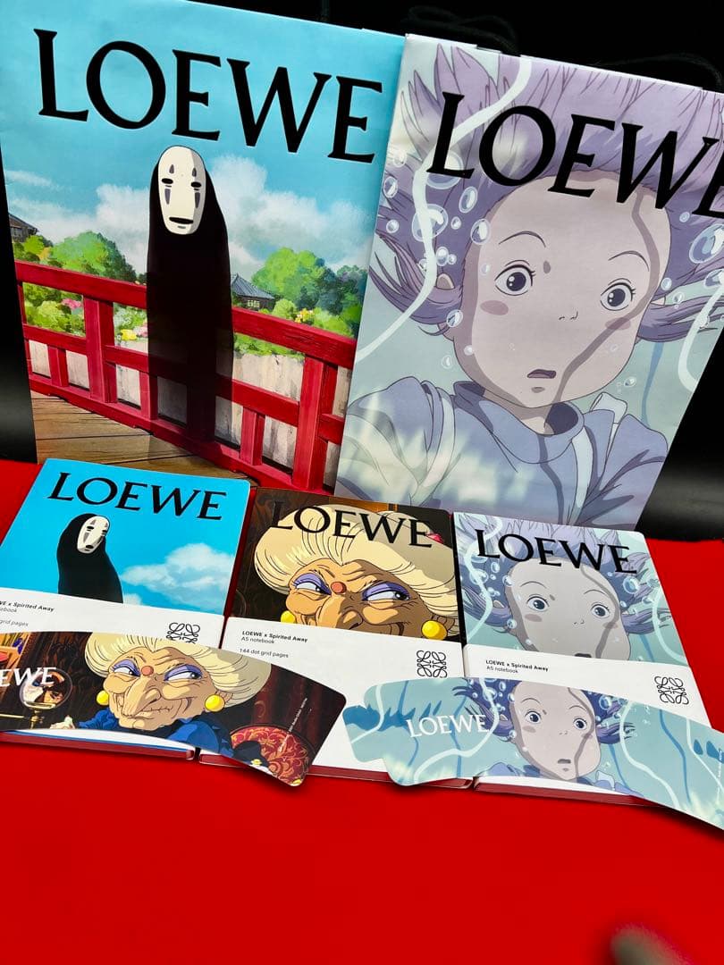 LOEWE ❣️千と千尋の神隠し 　　　　　　ショッパー＆ノートセット