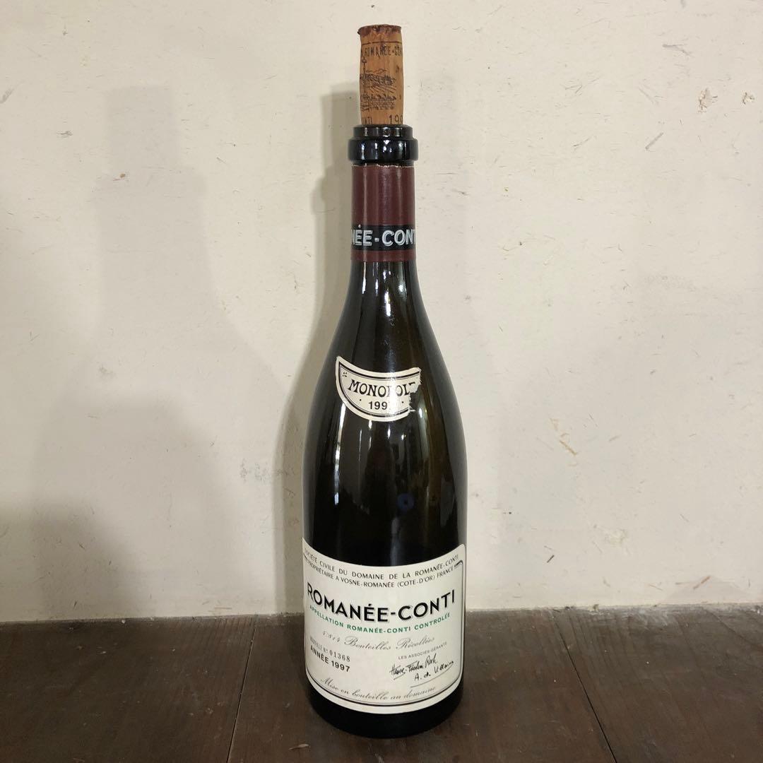ロマネコンティ 1997年 ROMANEECONTI ワイン 空瓶 コルクあり