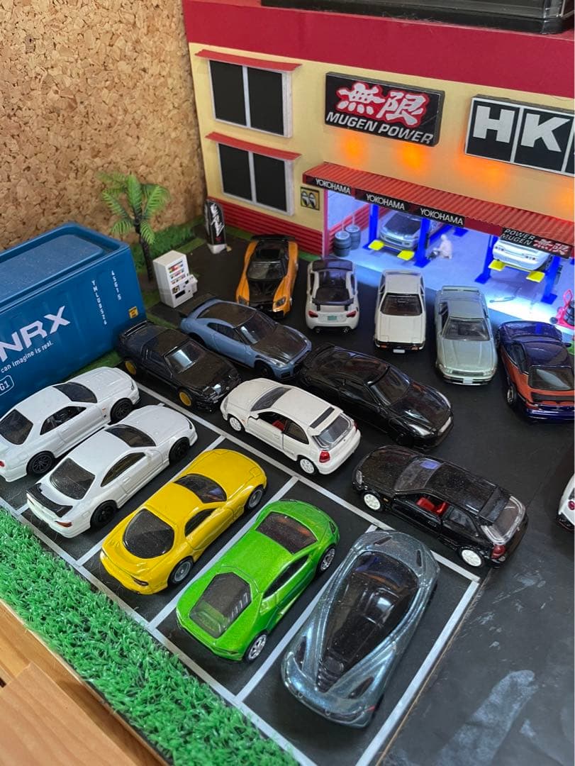 トミカ/ホットウィール 110台+ジオラマセット