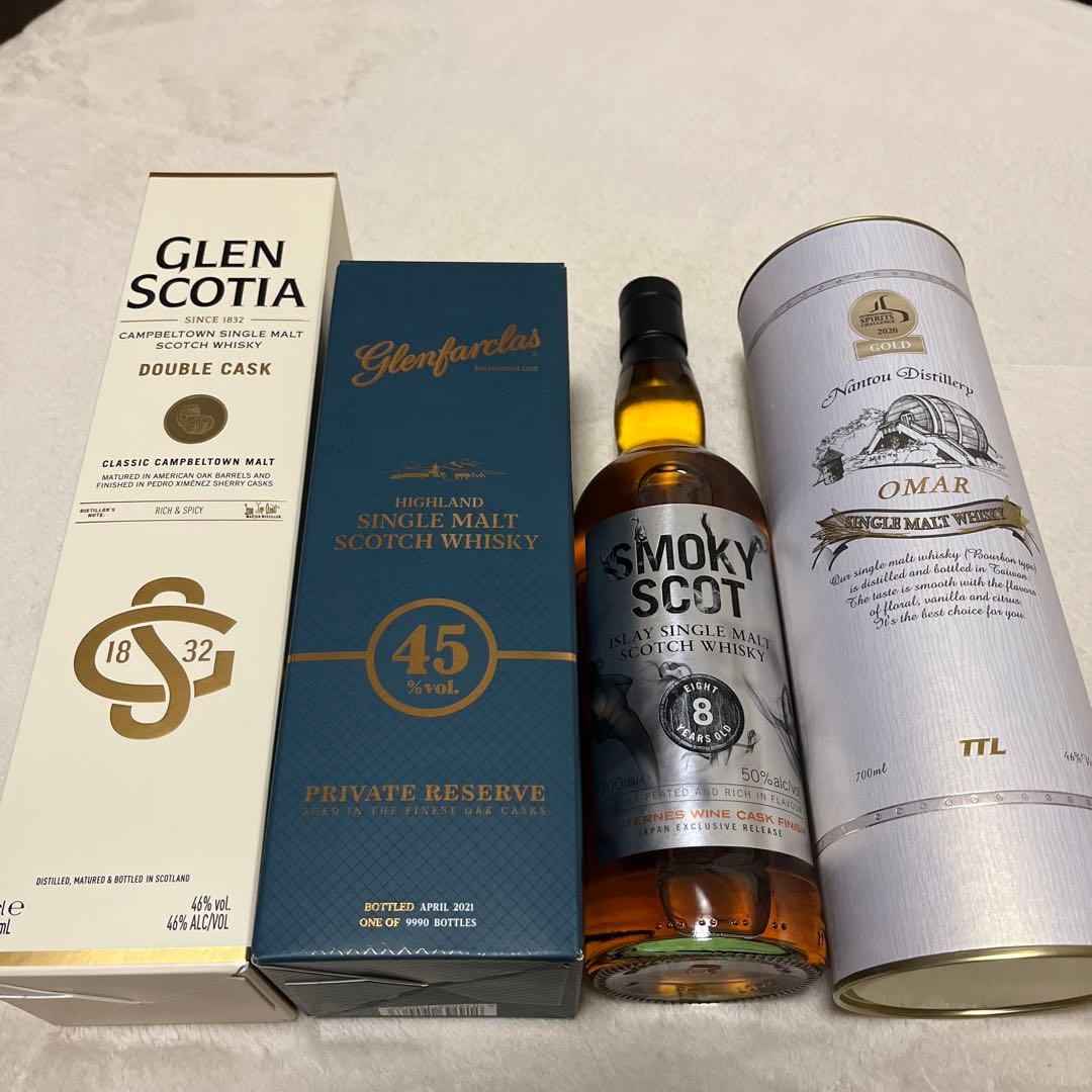 シングルモルト4本セット