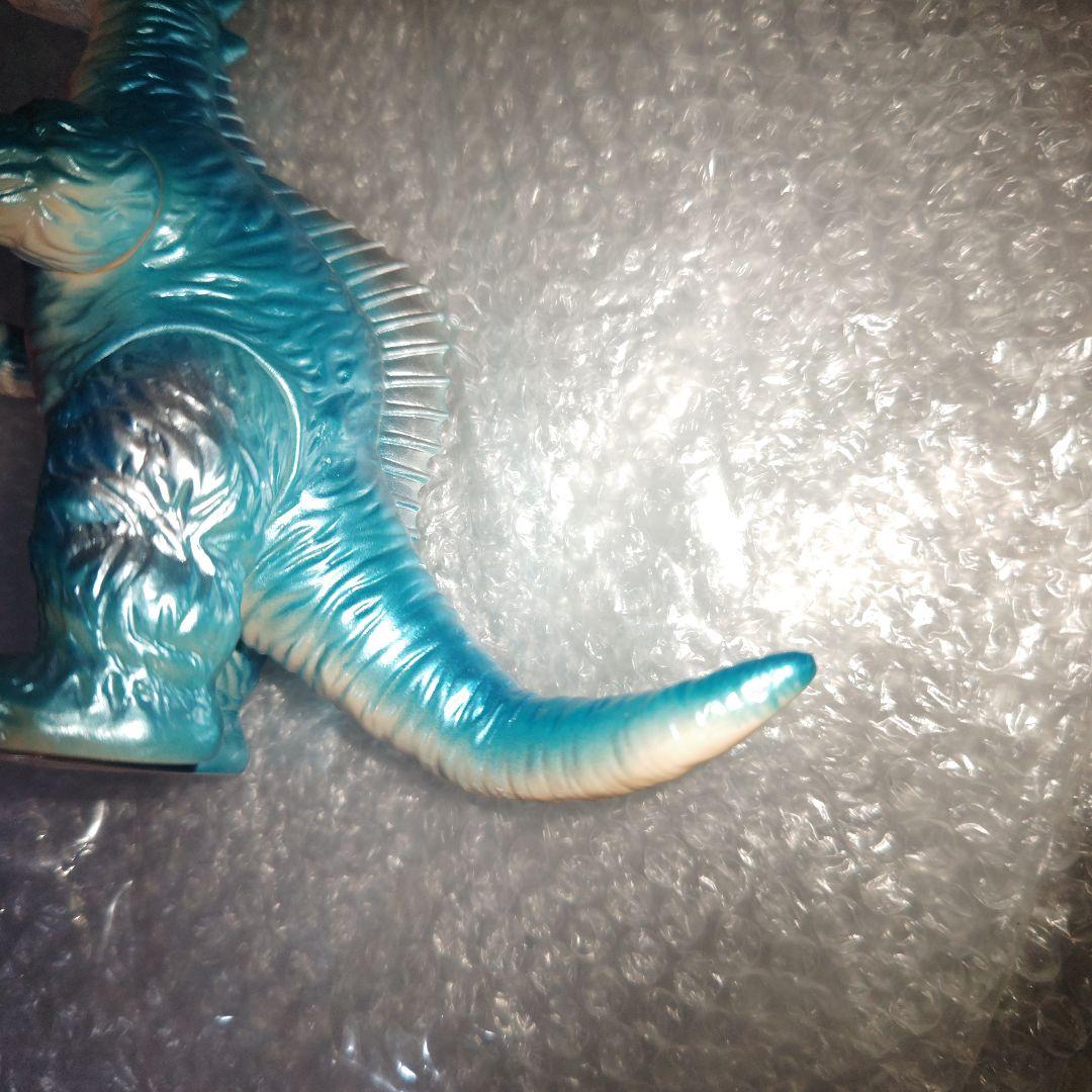 ブルマァク　キングザウルス三世　ソフビ　ブルー　帰ってきたウルトラマン