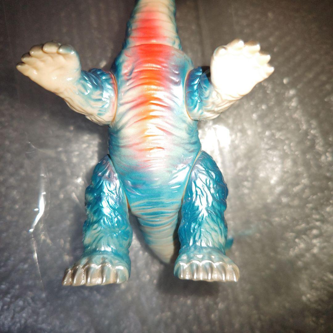 ブルマァク　キングザウルス三世　ソフビ　ブルー　帰ってきたウルトラマン