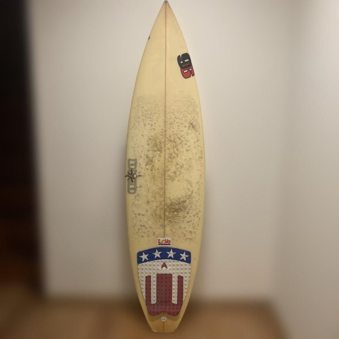 THC DHDショートボードアメリカ国旗サーフボード☆MICK FANNING☆