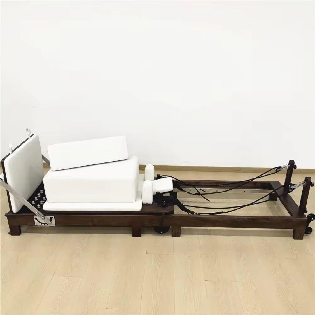 ［新品未使用］ピラティスリフォーマー クールなダークウッド