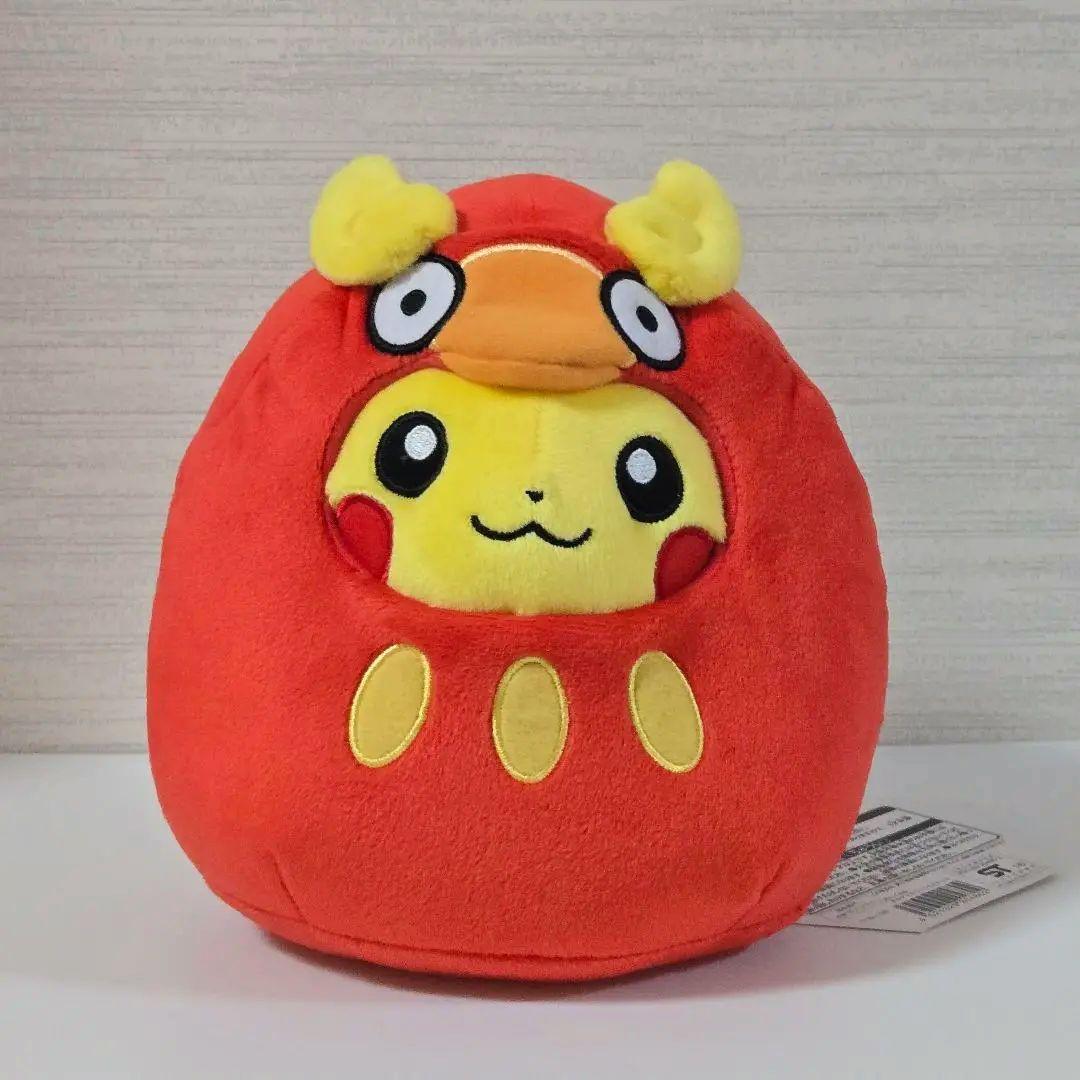 ダルマッカごっこピカチュウ ぬいぐるみ