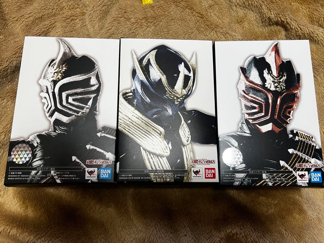 真骨彫製法 仮面ライダー 威吹鬼 斬鬼 轟鬼 フィギュアーツ