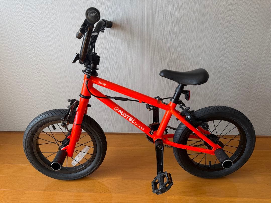 MOTEL WORKS Juicy BMX 14インチ オレンジ【直接引取】