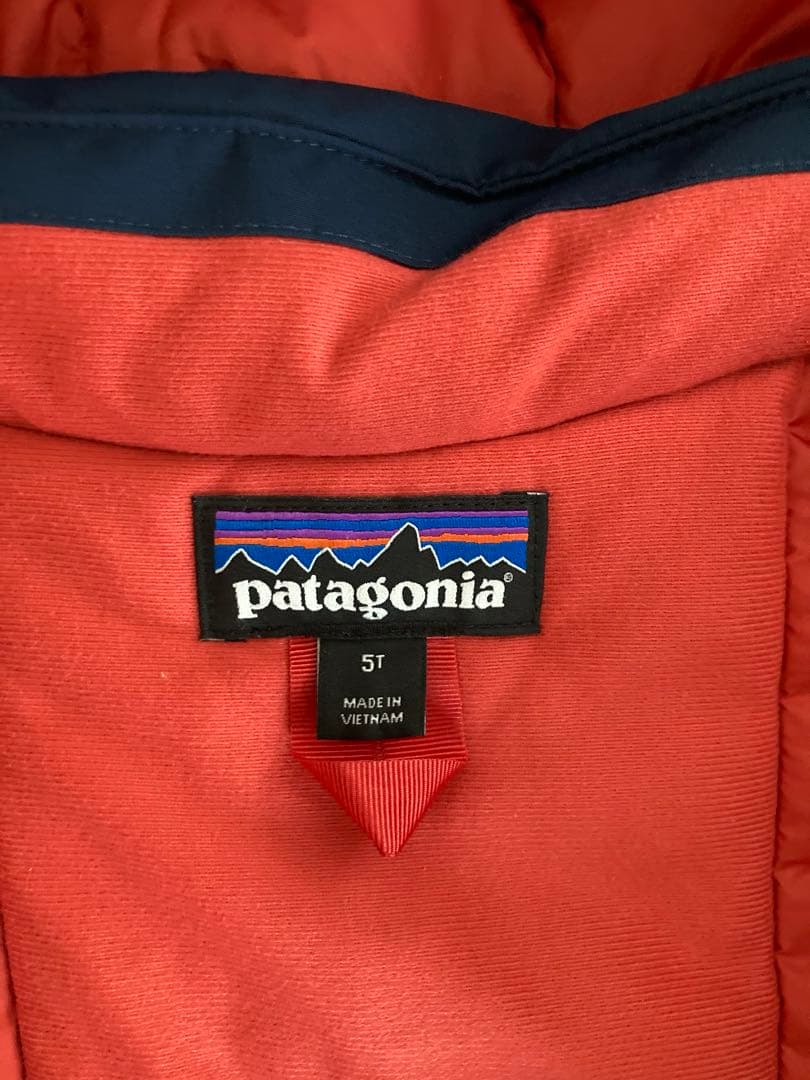 パタゴニア　キッズ　スノーワンピース