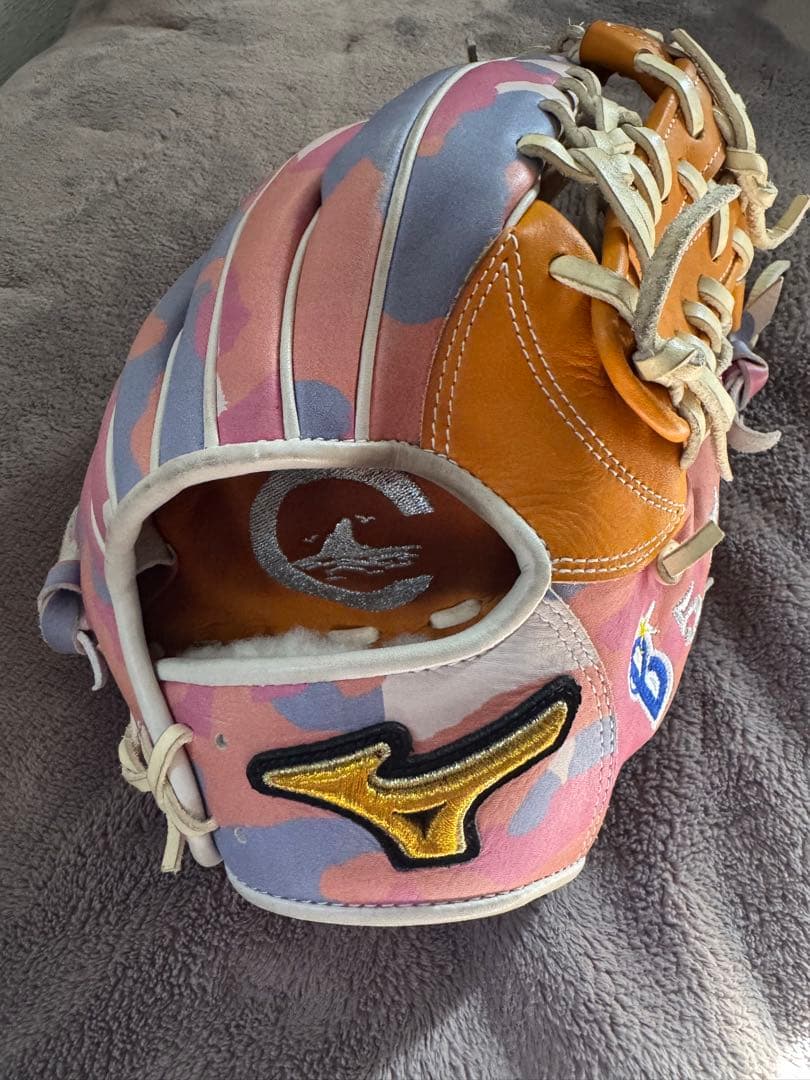 ミズノプロ内野手用　　プロ支給品　倉本選手