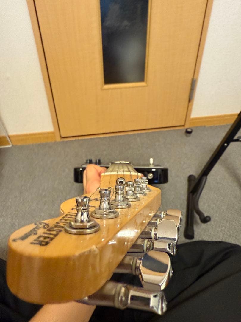 柾目ネック FENDER JAPAN TELECASTER CUSTOM