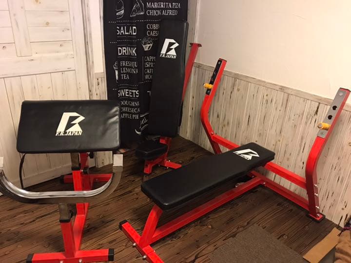 ファイティングロードのトレーニング器具一式