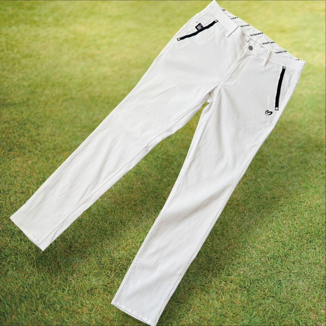 マスターバニー　パンツ　白　L〜XL相当　ホワイト　ストレッチ素材　5