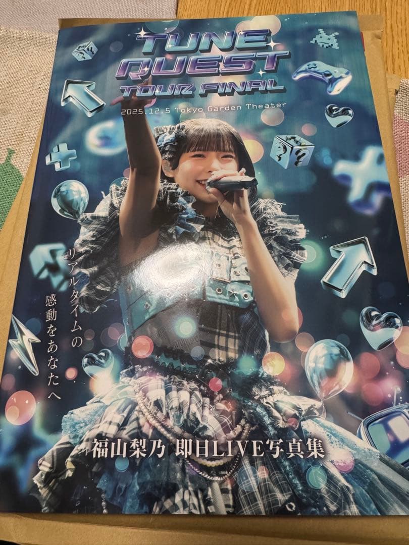 candytune 福山莉乃 ナンバリング付きLIVE写真集　100冊限定