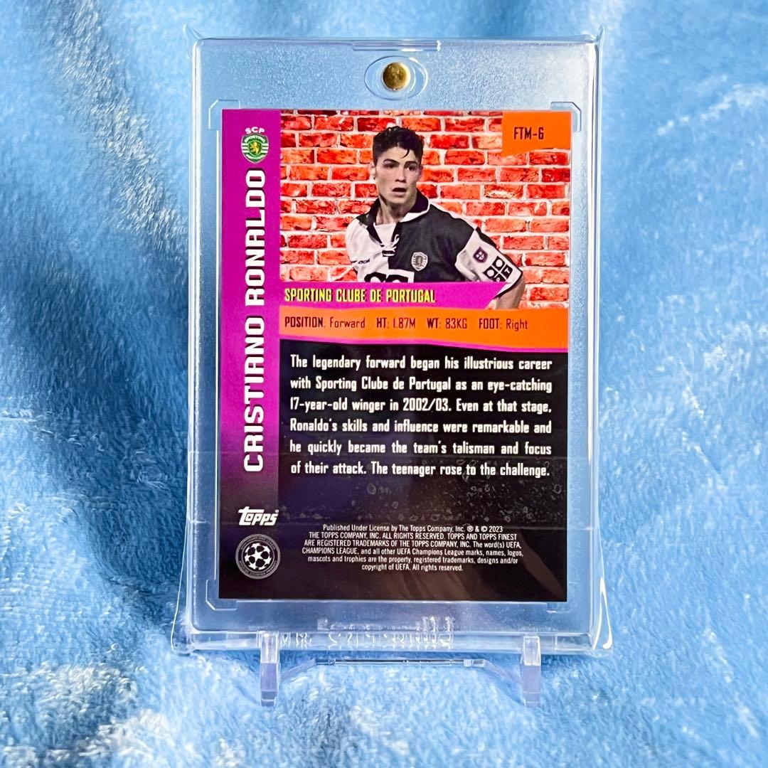 激レア！Topps Finest RONALDO インサート 世界150枚限定