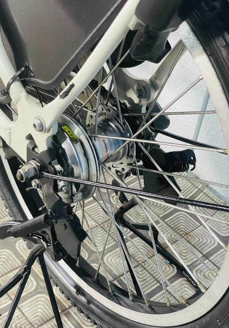 【BRIDGESTONE】20インチ子供乗せ電動アシスト自転車bikke2939