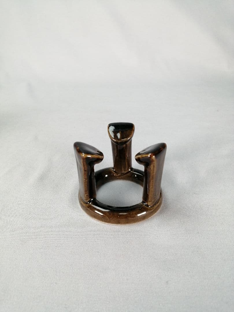 【茶事具】色変七種蓋置　加藤五陶作　蓋置200