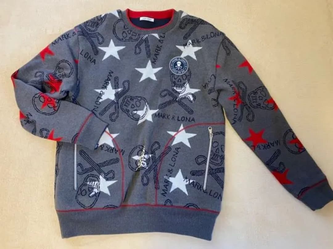 MARK&LONA マーク＆ロナ　マークアンドロナ　プルオーバーニット