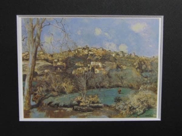 ジャン・フランソワ・ラッファエリ、カーニュ風景、希少画集画