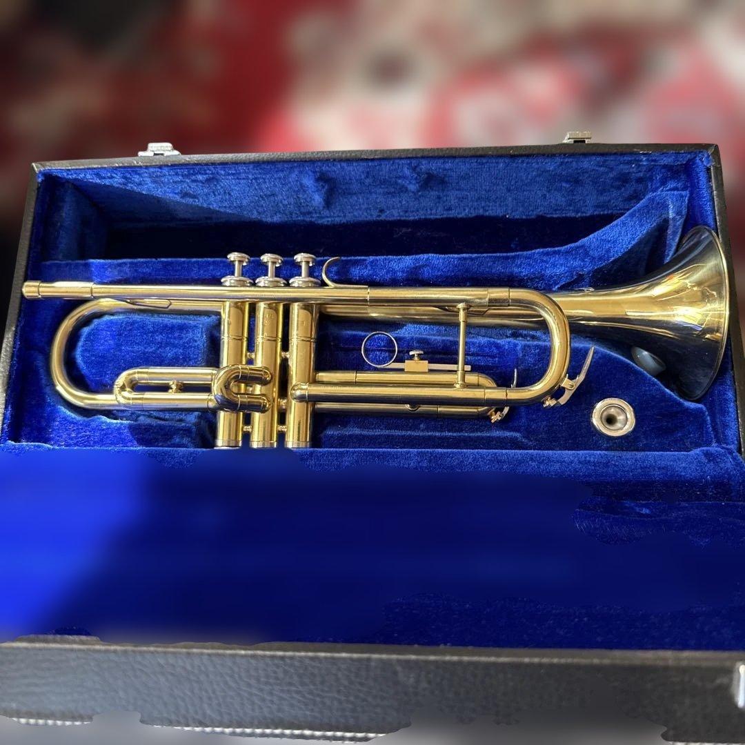 トランペット、ハードケース付き