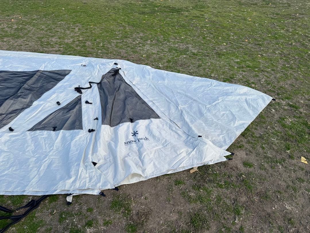 ＊①スノーピーク　パーフェクトランドロック　アイボリー