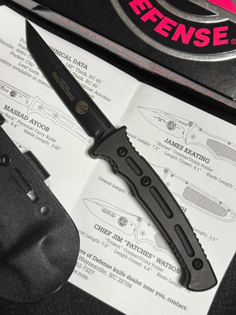 その他 MASTERS OF DEFENSE Ayoob Razorback USED