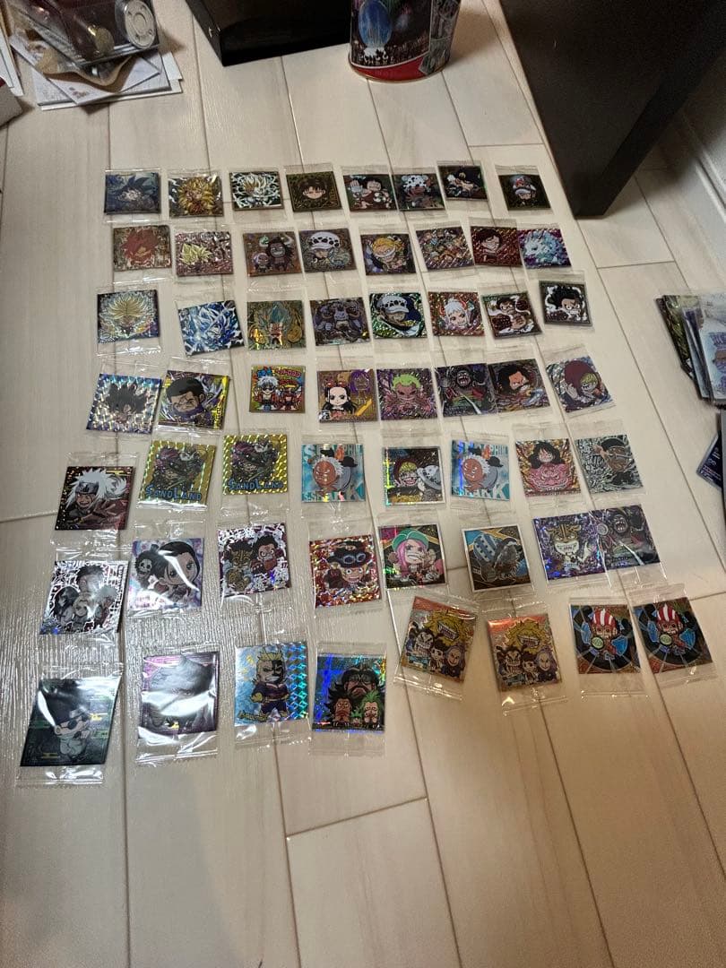 アニメキャラクター トレーディングカードセット