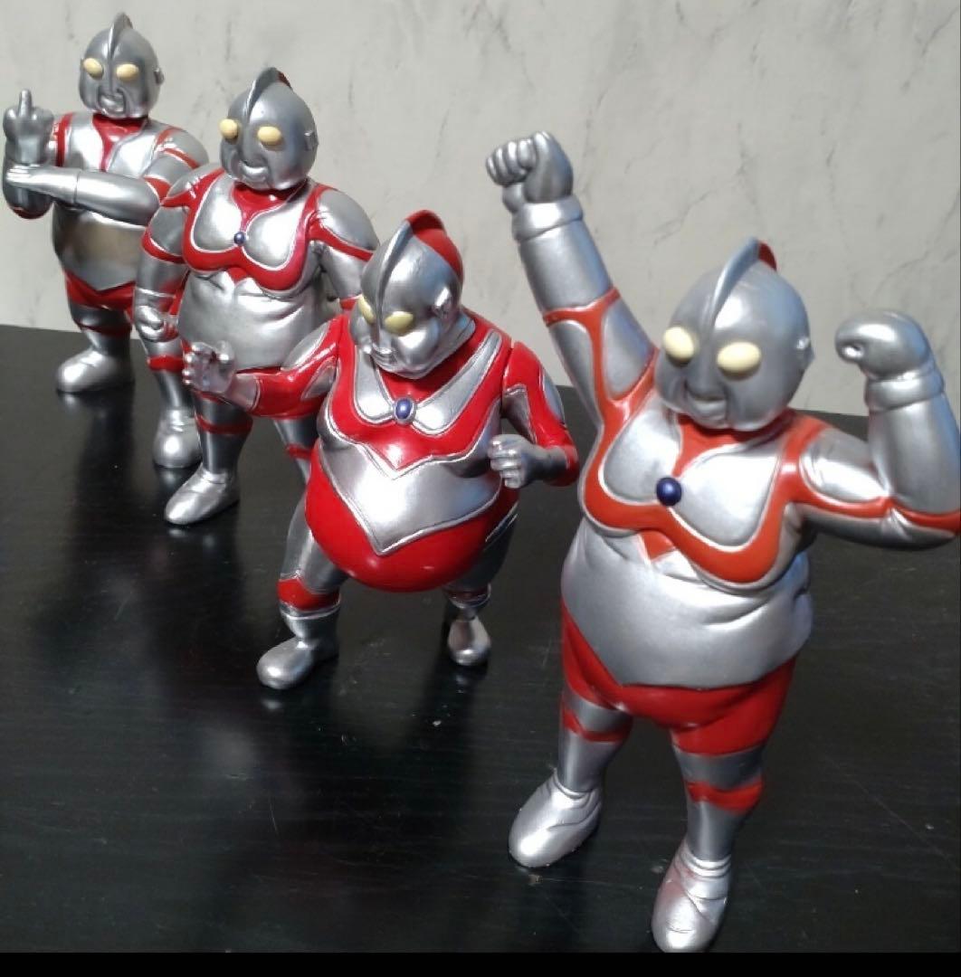 帰ってくるな！デブトラマン 4体セット コンプリート