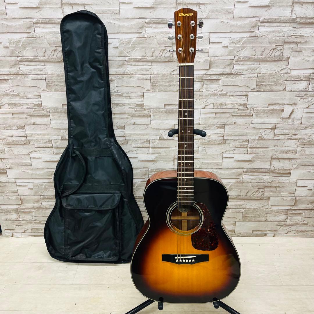 美品 Morris モーリス F-01TS アコースティックギター