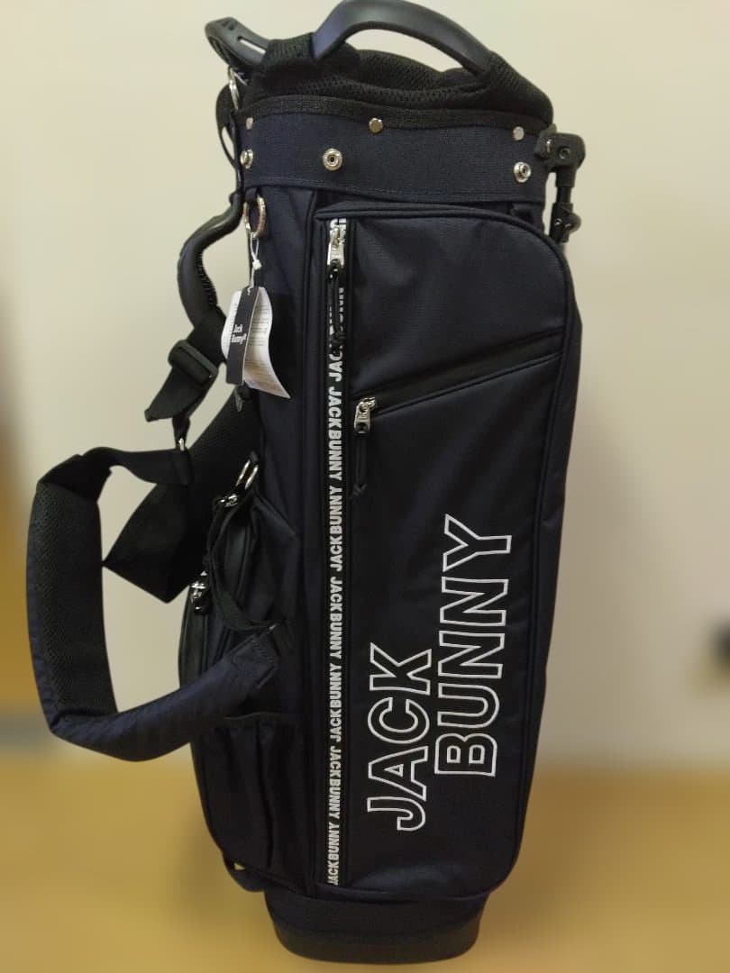 JACK BUNNY 2025年モデル　スタンド型キャディバッグ 9型　ネイビー