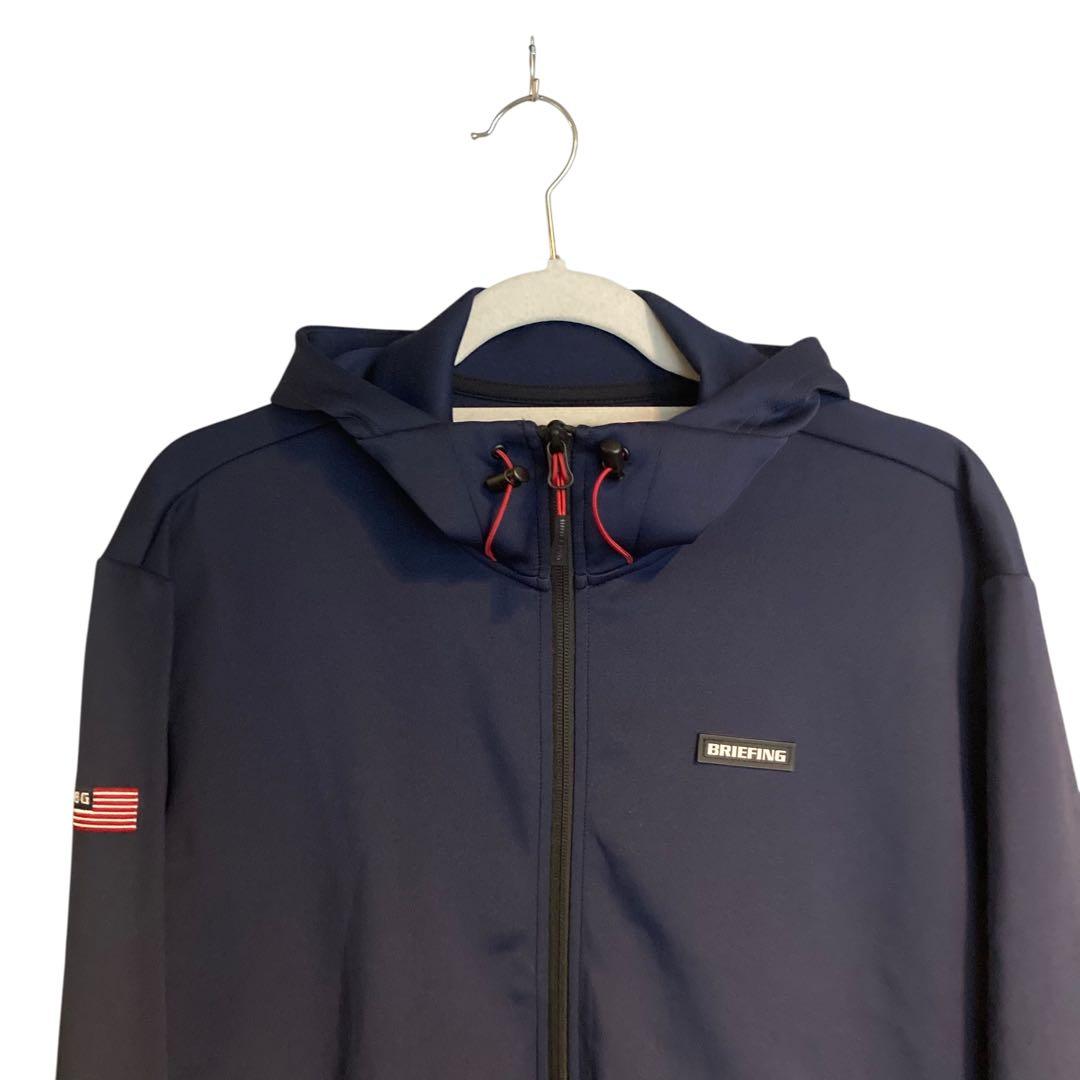 BRIEFING GOLF 3D LOGO ZIP HOODIE セットアップ