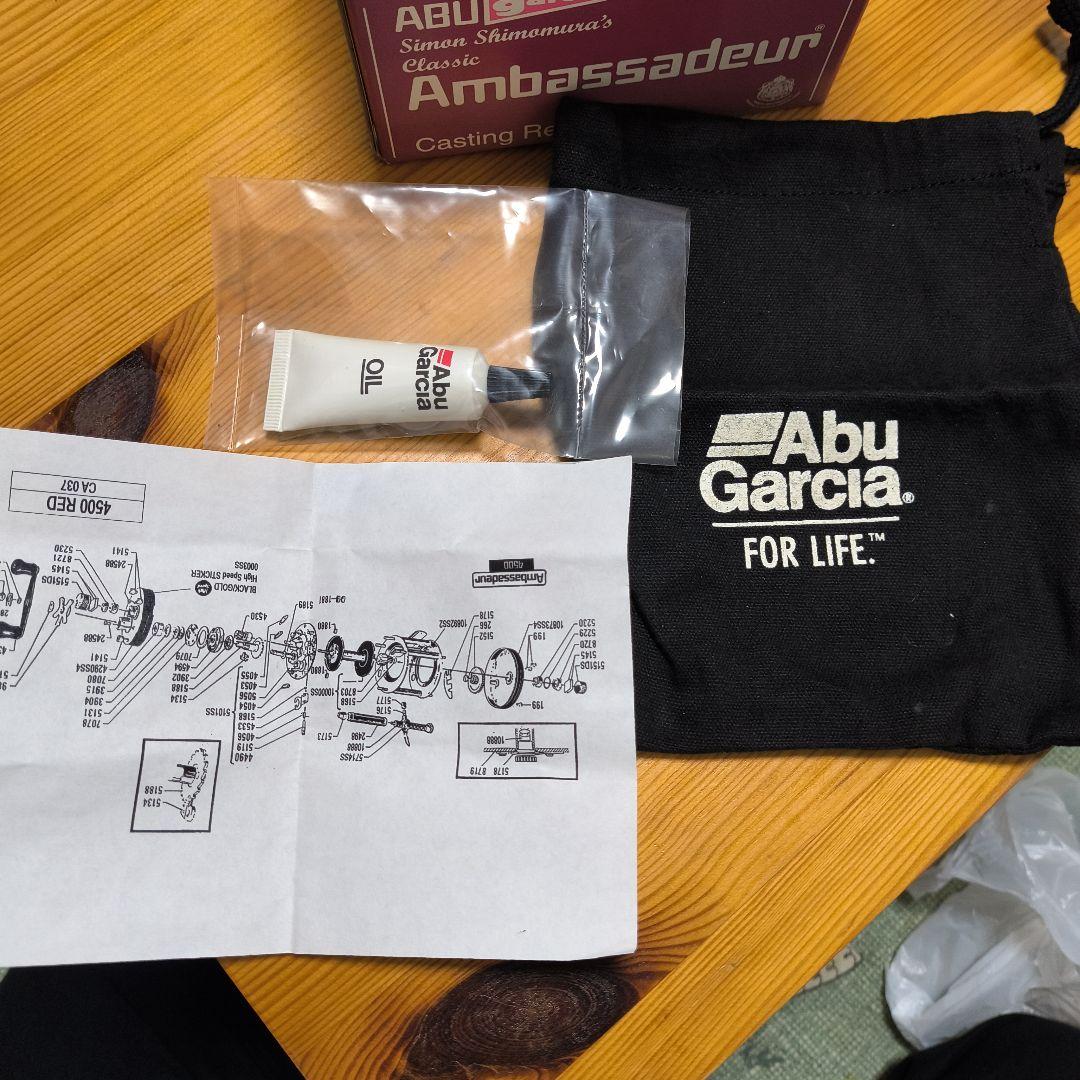 ABU Garcia Ambassadeur 4500 新品未使用品