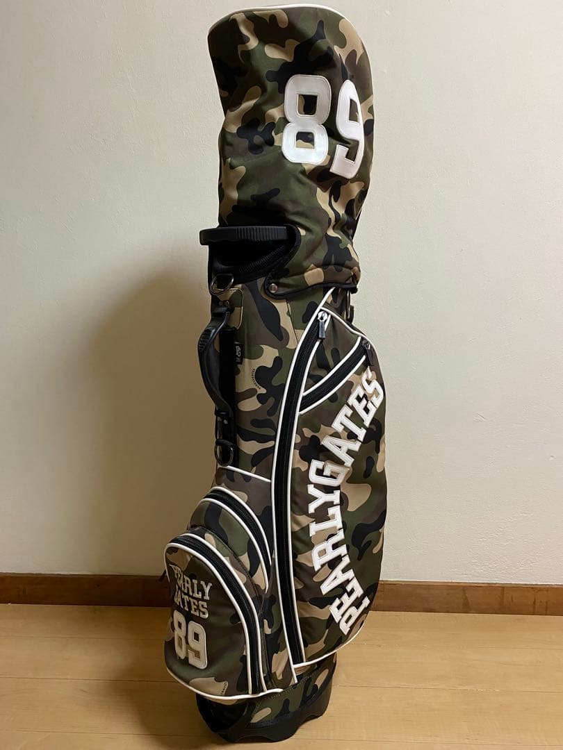 PEARLY GATES カモフラージュ ゴルフバッグ 89