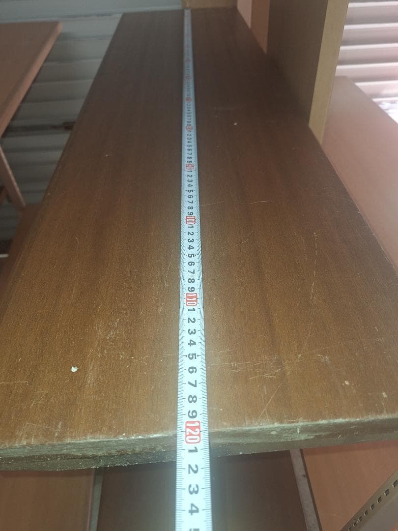 木製 4段ディスプレイラック 陳列棚 2台セット