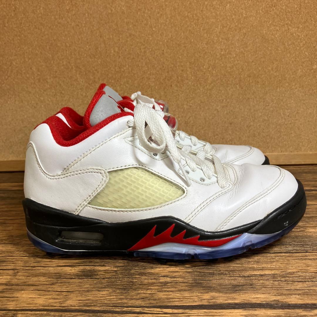 （K25745）ナイキ エアジョーダン5 レトロ ロー ゴルフ 23㎝